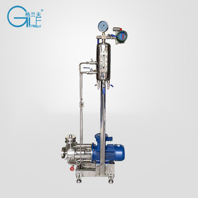高壓泵配機封水自沖洗系統